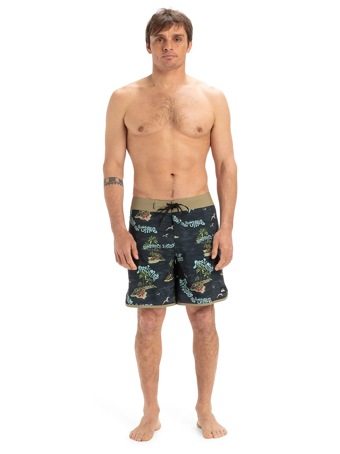 QUIKSILVER | Herren Beachshort Surfsilk Scallop 18" | 